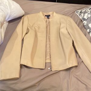 Ann Taylor leather jacket